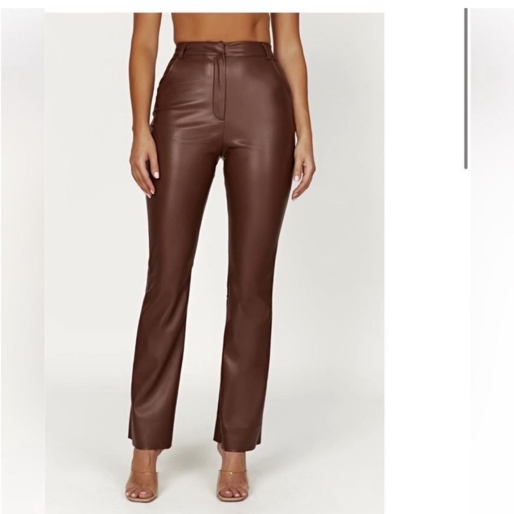 Meshki leather pants